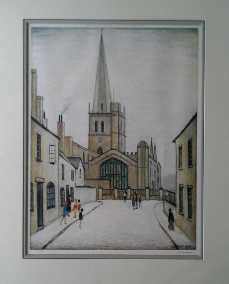 Burford church lowry