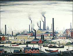 river bank lowry painting