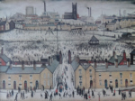lowry signed prints, britain at play lowry signed print, britain at play