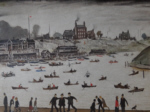 lowry signed prints, crime lake lowry signed prints, crime lake