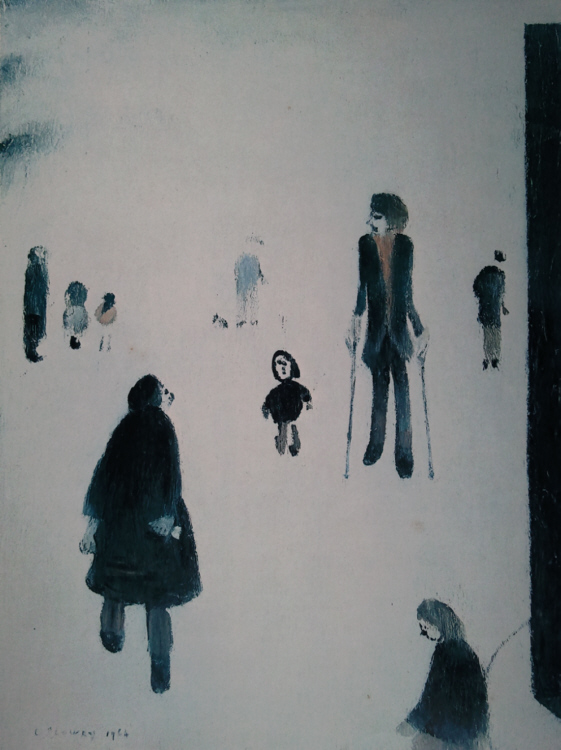 lowry figures in the park