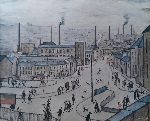 lowry signed prints, huddersfield