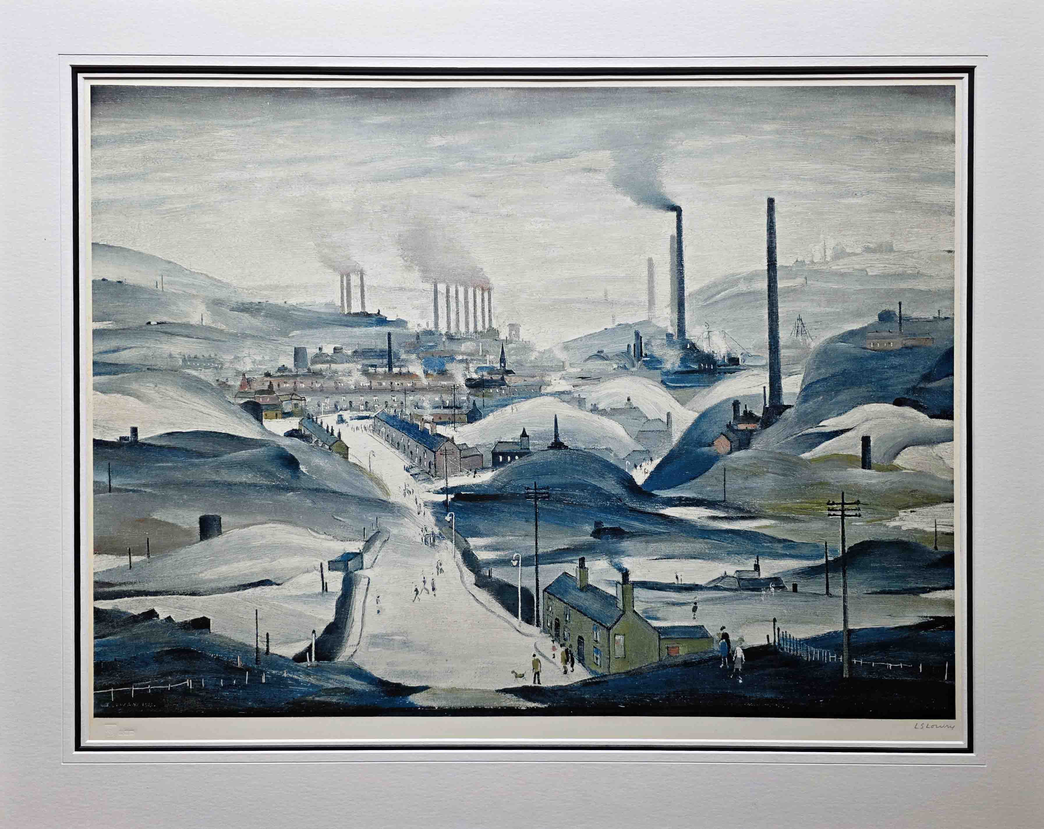 industrial panorama, lslowry