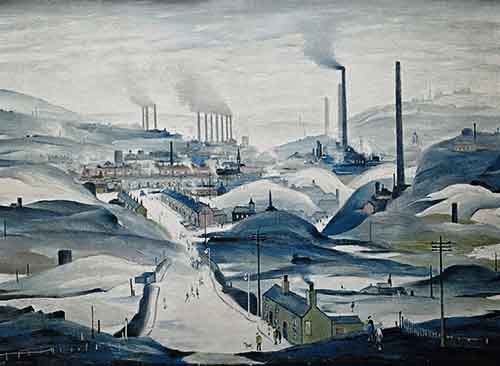 lowry signed prints,Industrial Panorama lowry signed prints,Industrial Panorama print