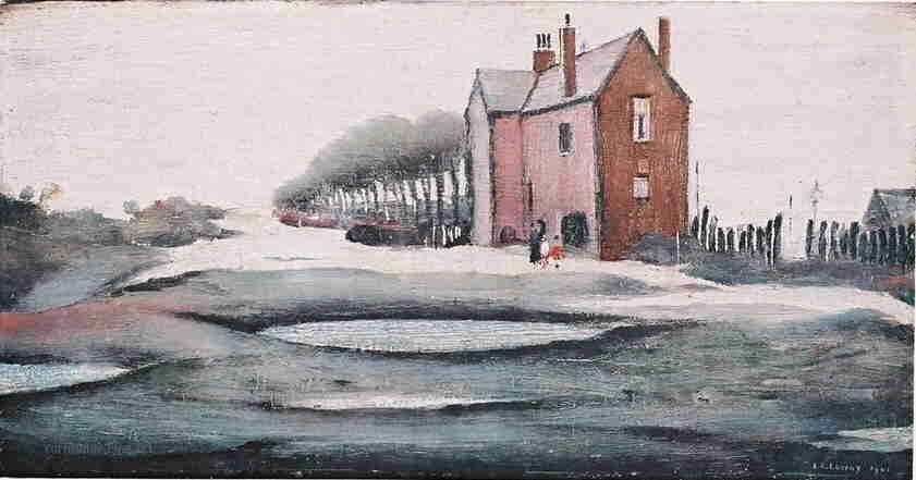 lowry lonely house signed print