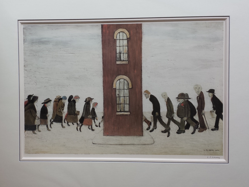 lowry meeting point signed print