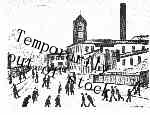  A Northern Town, Lowry original signed limited edition lithograph