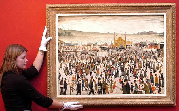 lowry original daisy nook auction