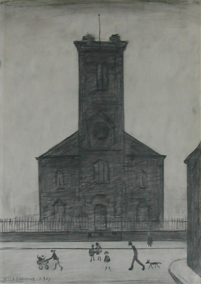 lowry st. stephen's church, drawing