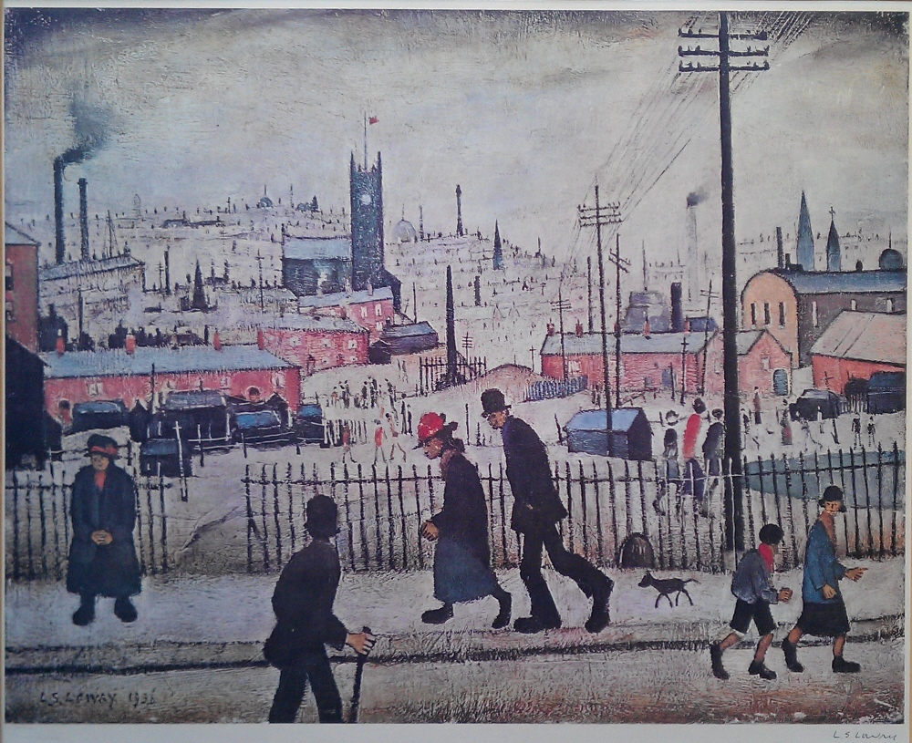 lowry view of a town
